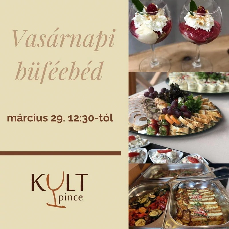 Büféebéd a Kultpincében